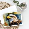 Eagle Greeting Cards Pack of 8 Blank Cards with Envelopes Whimsical A7 Size 5x7 Blank Note Cards
