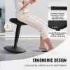 VEVOR Wobble Chair, Height-Adjustable (21.7-28.3") Active Chair, Flexible Seating Wobble Stool Made of Iron Improves Focus & Posture
