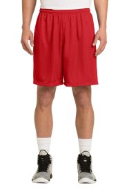 Sport-Tek PosiCharge Classic Mesh Short ST510 (Color: True Red, size: L)