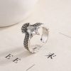 Vintage Temperament Personality Old Eagle Ring