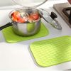 Multifunctional And Durable Silicone Round Non-slip Heat-resistant Mat; Coaster Mat; Placemat; Pot Mat; Table Mat