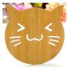 Cartoon Coasters Cup Carriers For Drinks Table Placemats Wood Drink Drinking Coaster Coffee Mug Rack Coffee Cup Stand Cup Coaster Wood Cup Wooden Dini